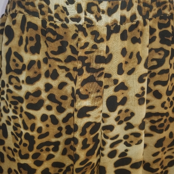 Stunning Flowy Wide Leg Pants Size L (D8991) - Picture 2 of 6